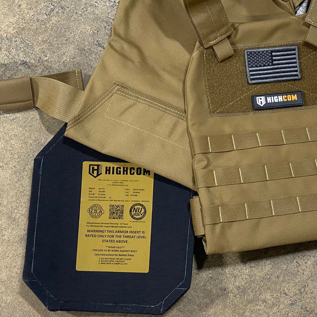 HighCom 4s17m Level IV Multicurve YK Plate