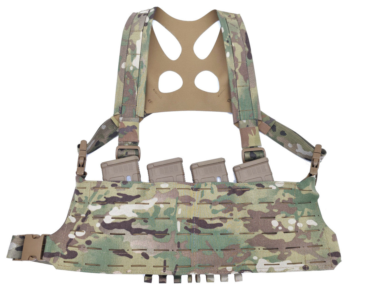 Trimmed Bush 5.56 - 4 Mag Chest Rig