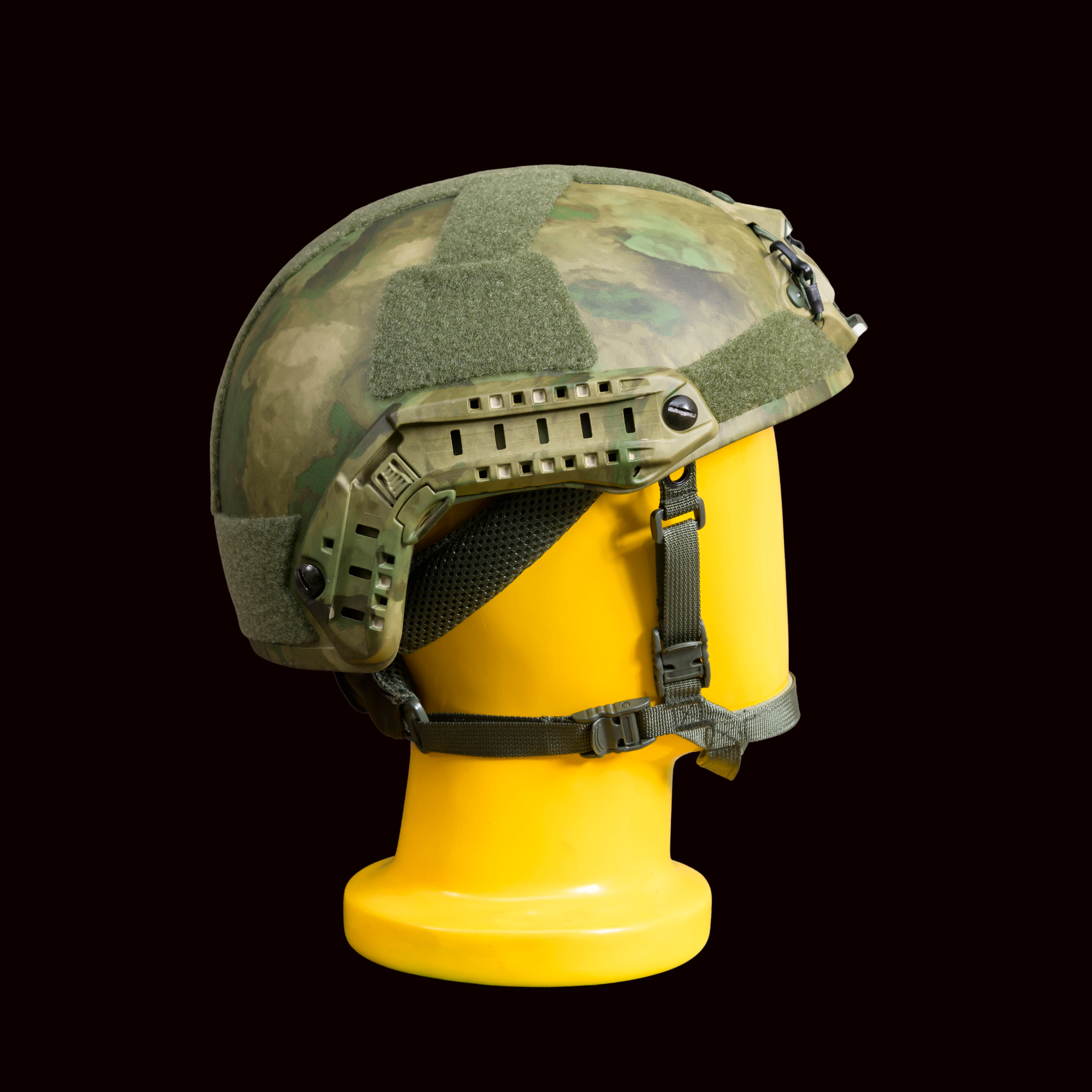 Militech Level IIIA High-Cut Ballistic Helmet With Advanced Suspension and Padding