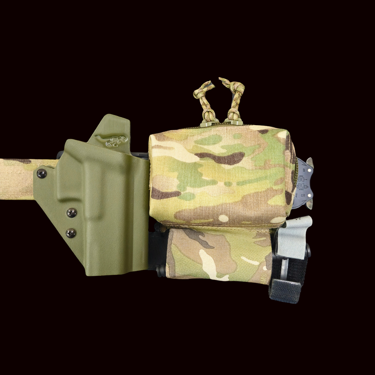 Mini Belt HINGED Mountable GP Pouch