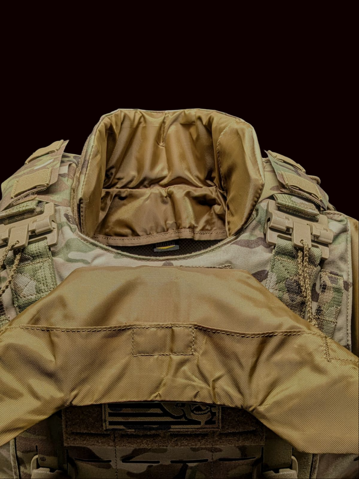Militech Throat and Neck Armor for Battle Carrier Vest