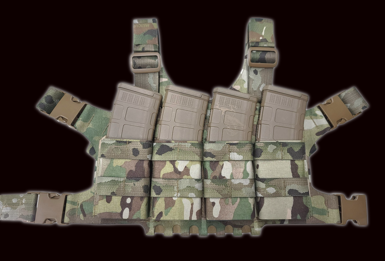 5.56 Quad Hinged Piggy Chest Rig
