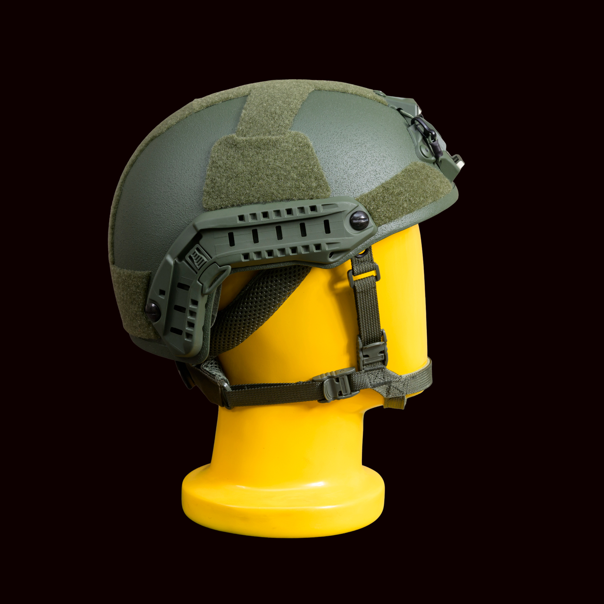 Militech Level IIIA High-Cut Ballistic Helmet With Advanced Suspension and Padding