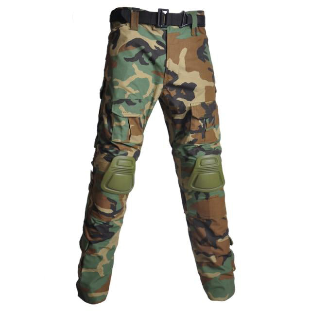 Mid-Tier Combat Pants With External Knee Pads