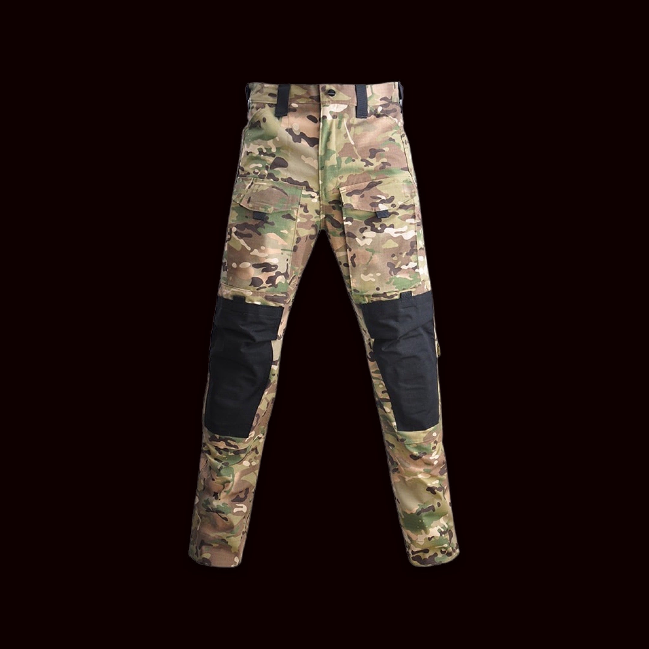 Mid-Tier Black and Camo Combat Pants