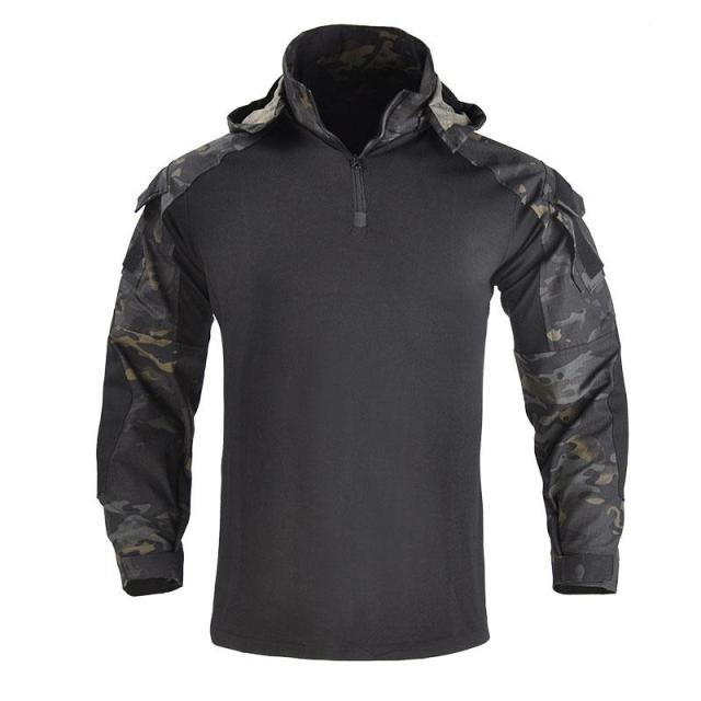 Mid-Tier Removable-Hood Combat Shirts